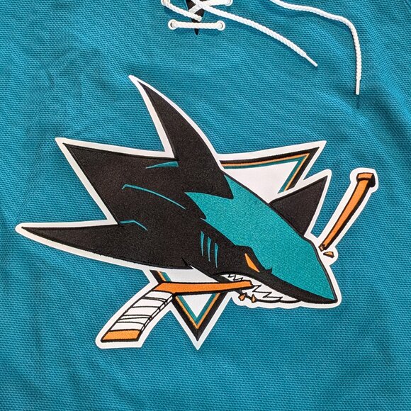 NWT Brent Burns San Jose Sharks Stitched Reebok Jersey - Size L - Picture 2 of 6